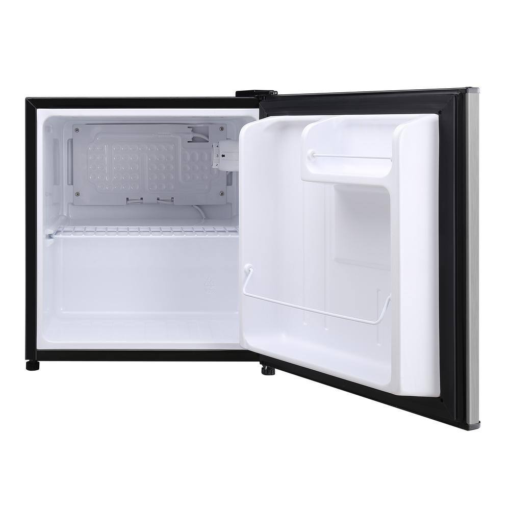 Magic Chef 1.7 cu. ft. Mini Fridge in Stainless Steel Freezerless MCAR170STE