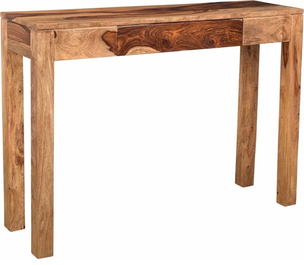 Idris Console Table   Rustic   Console Tables   by HedgeApple  Houzz