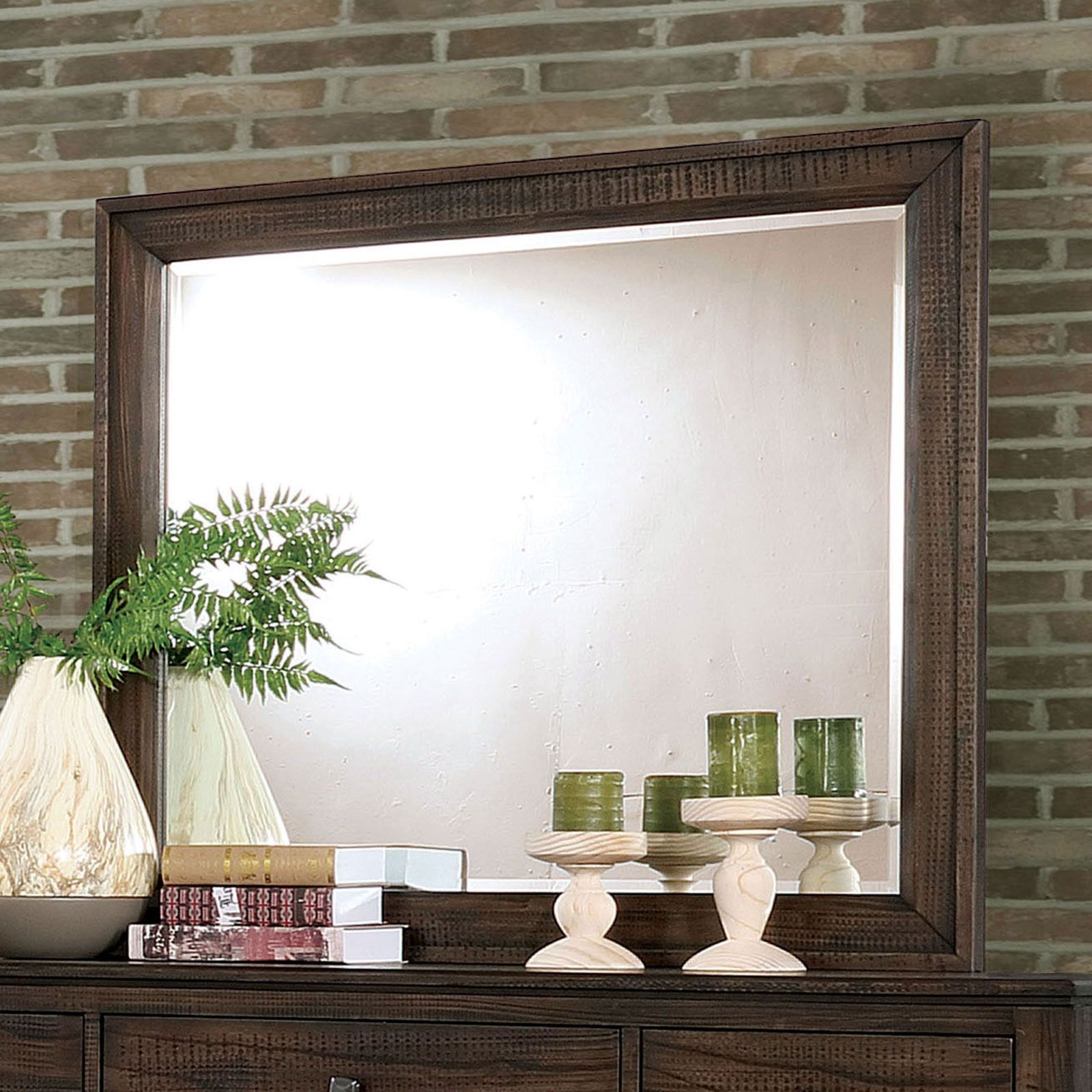 Agapetos Mirror  Walnut