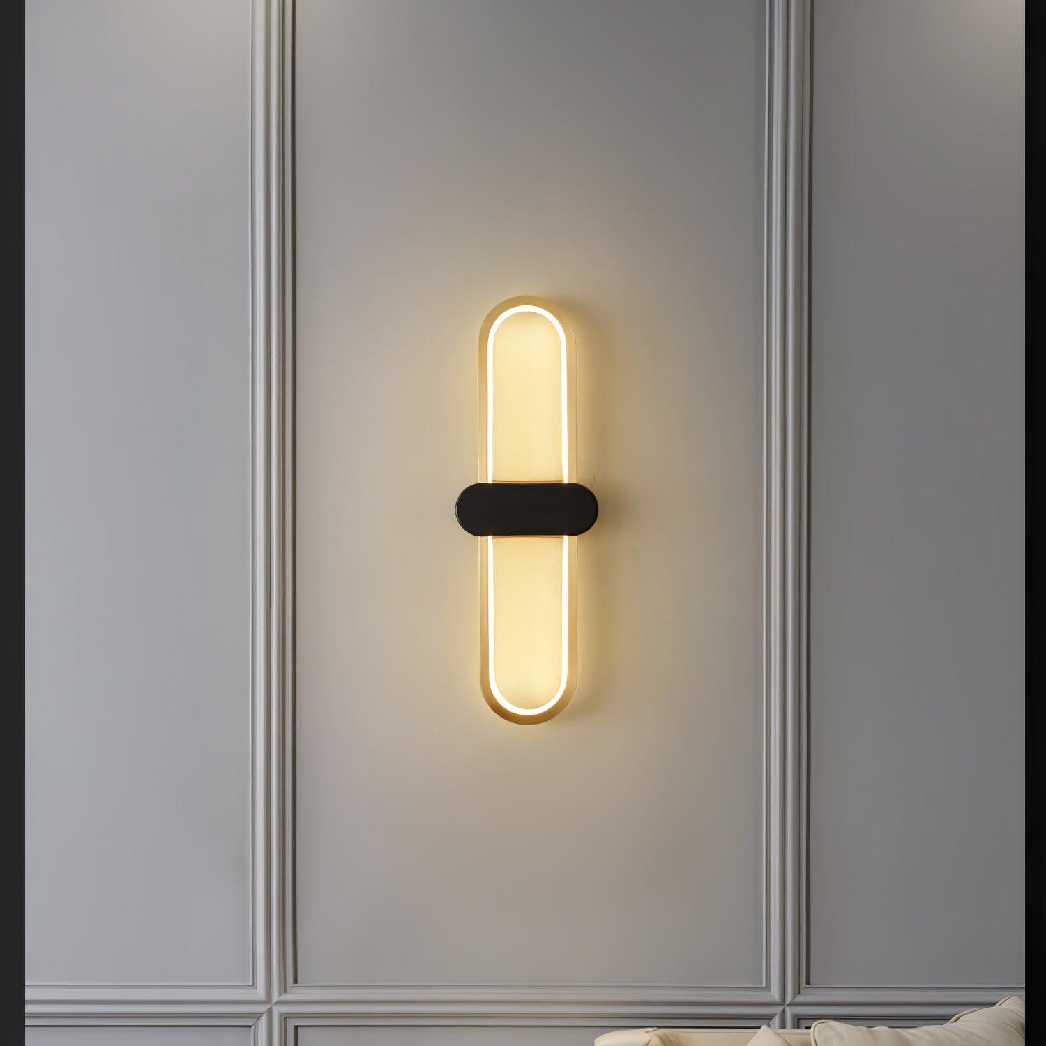 Oval LED Wall Lamp