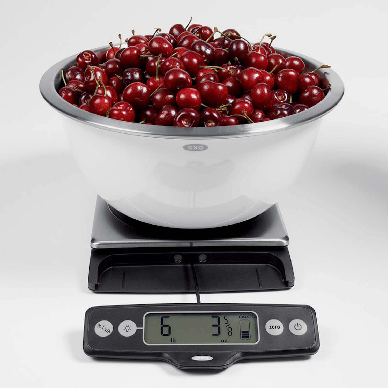 OXO Good Grips Silver Digital Food Scale 11 lb