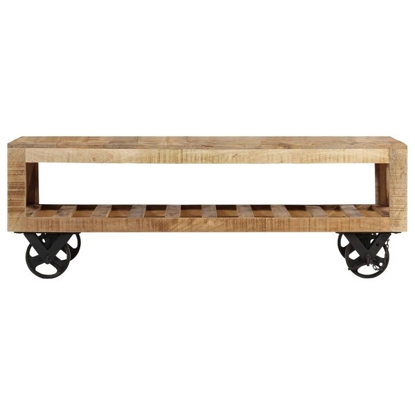 Coffee Table with Wheels 43.3