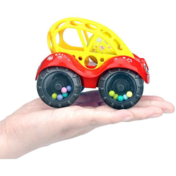 Rattles and Rolling Cars， Baby Toys for 5 Inch Boys from 3 to 24 Months and GILR Baby Toy Vehicles