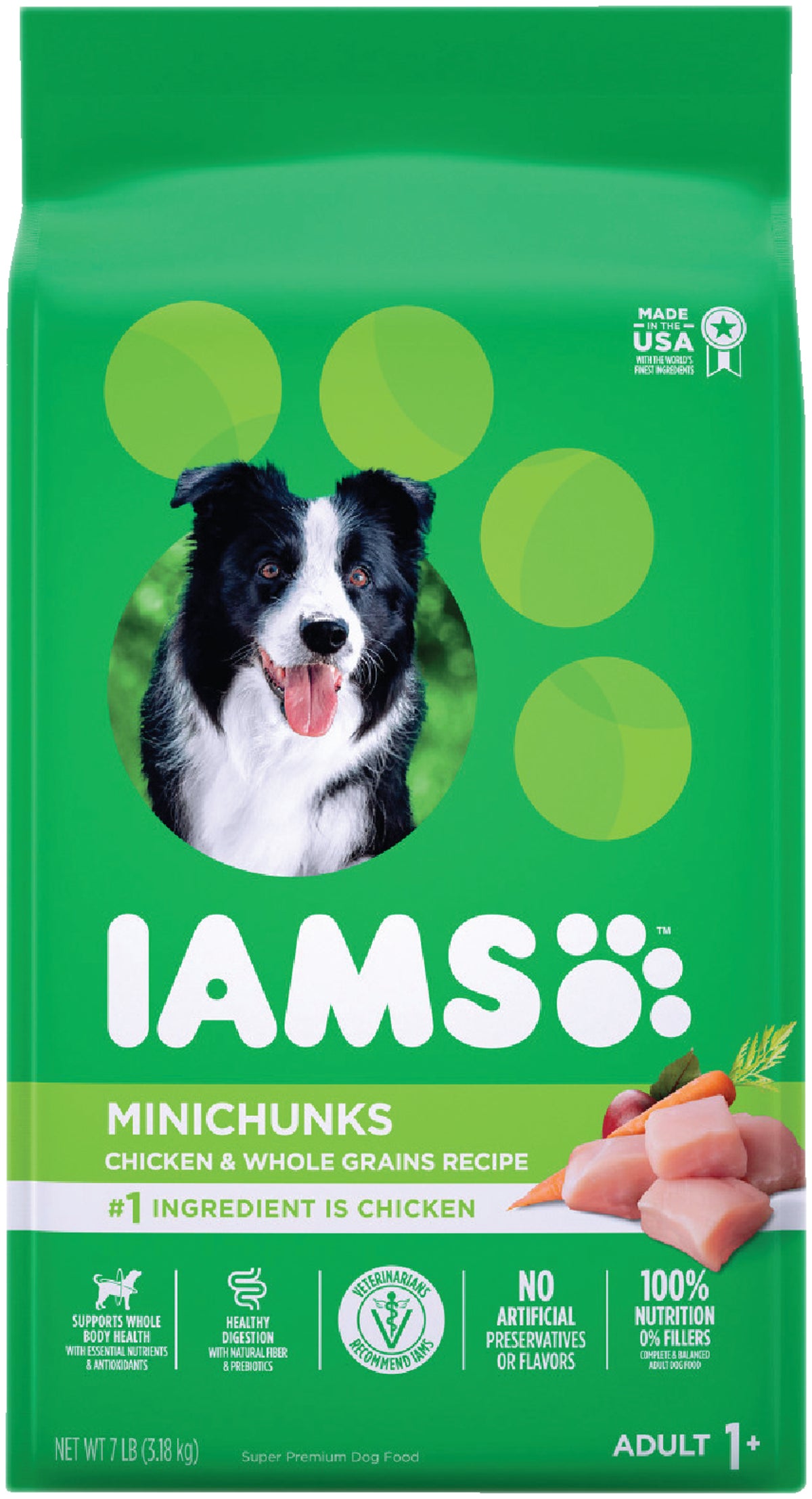 Iams Minichunk Dog Food 7 Lb.