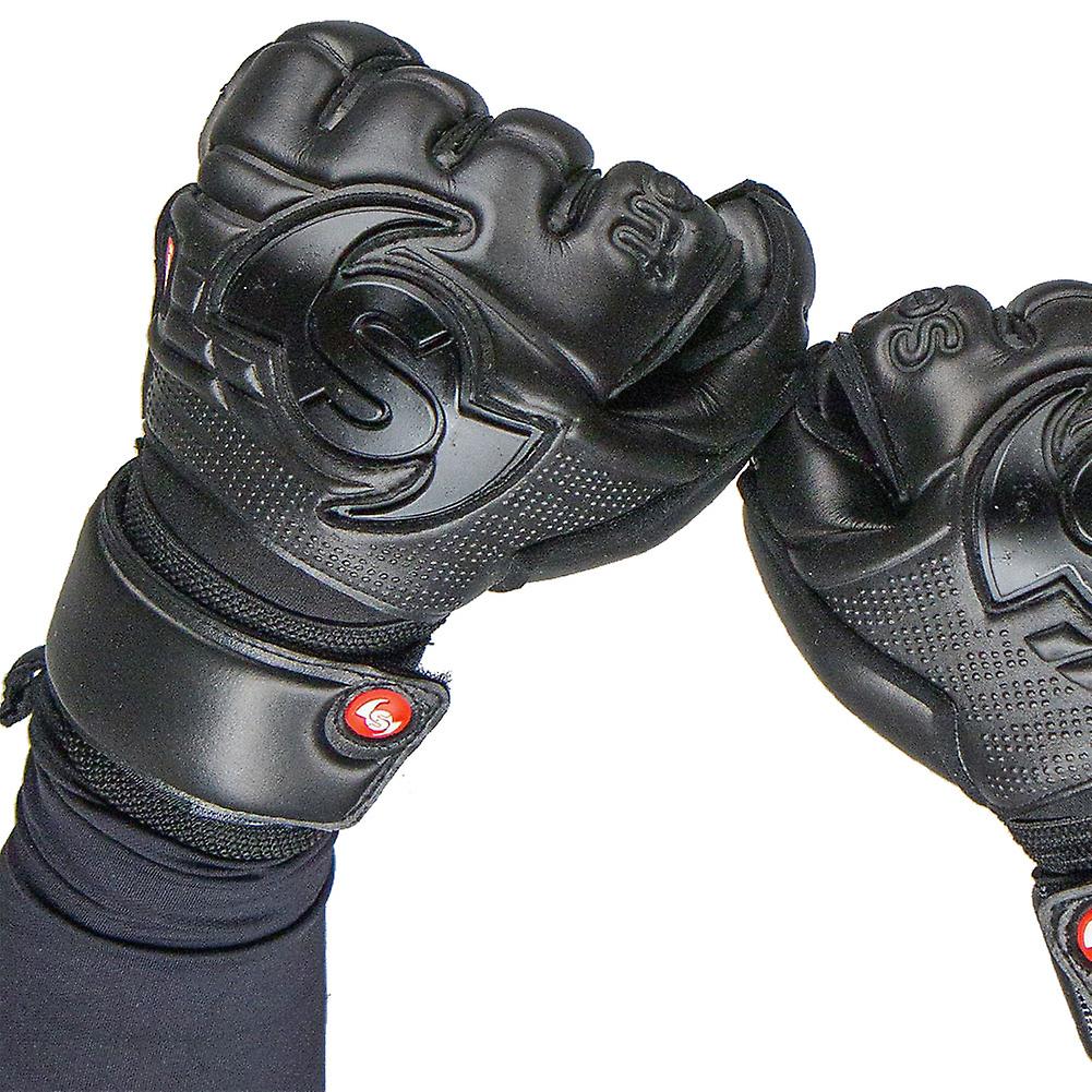 Selsport Wrappa Classic Black (Pro strap) Goalkeeper Gloves Size