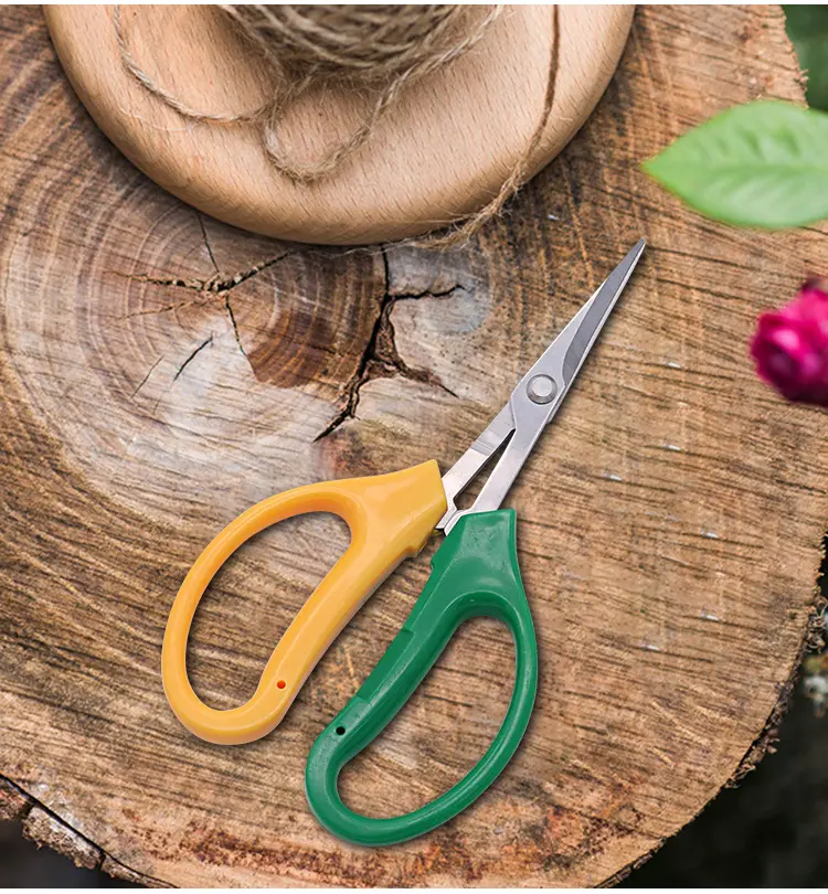 Garden Pruning Shears Secateurs Bonsai Metal Gardening Scissor Pruning Tool Fruit Picking Scissors