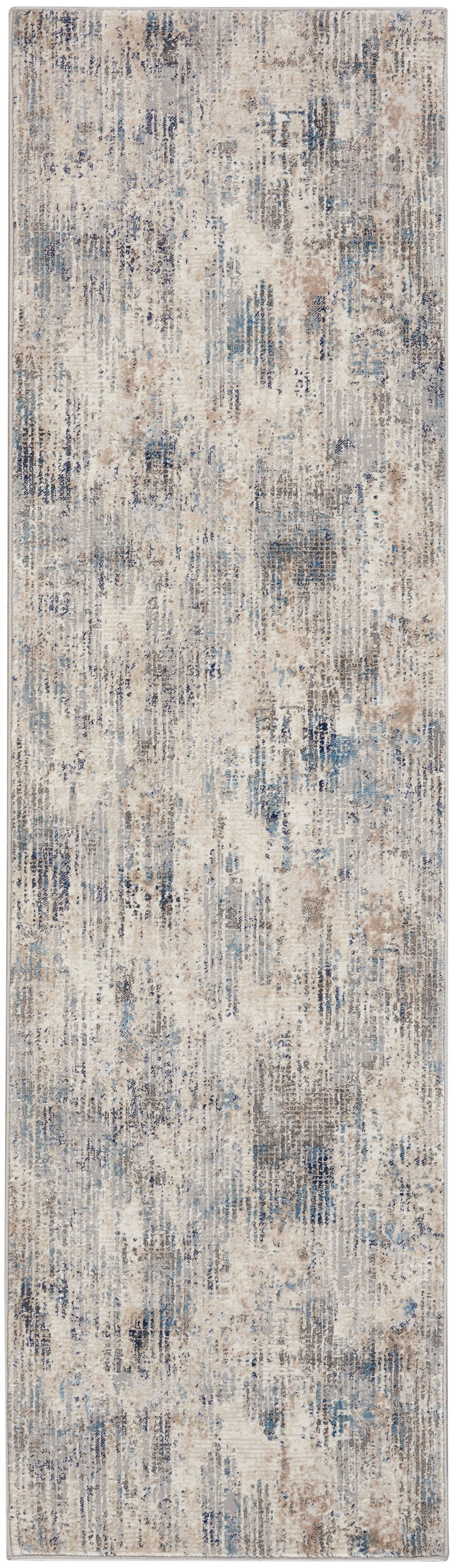 Infinity Ivory/Grey/Blue Rug