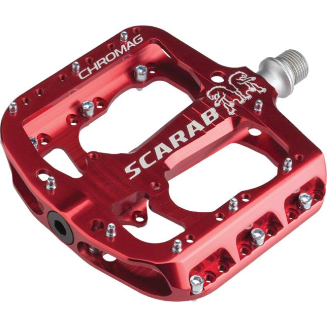 Chromag Scarab Platform Pedals - Red