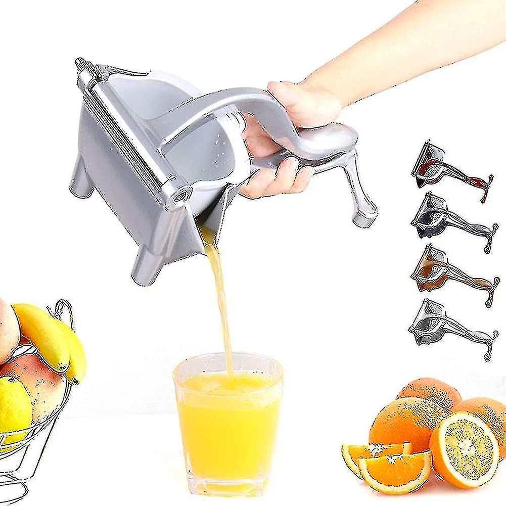 Lemon Squeezer Juice Squeezer Juicer Hand Press - Stainless Steel Hand Juicer Sliver Color