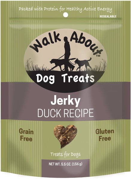 Walk About Duck Grain-Free Jerky Dog Treats