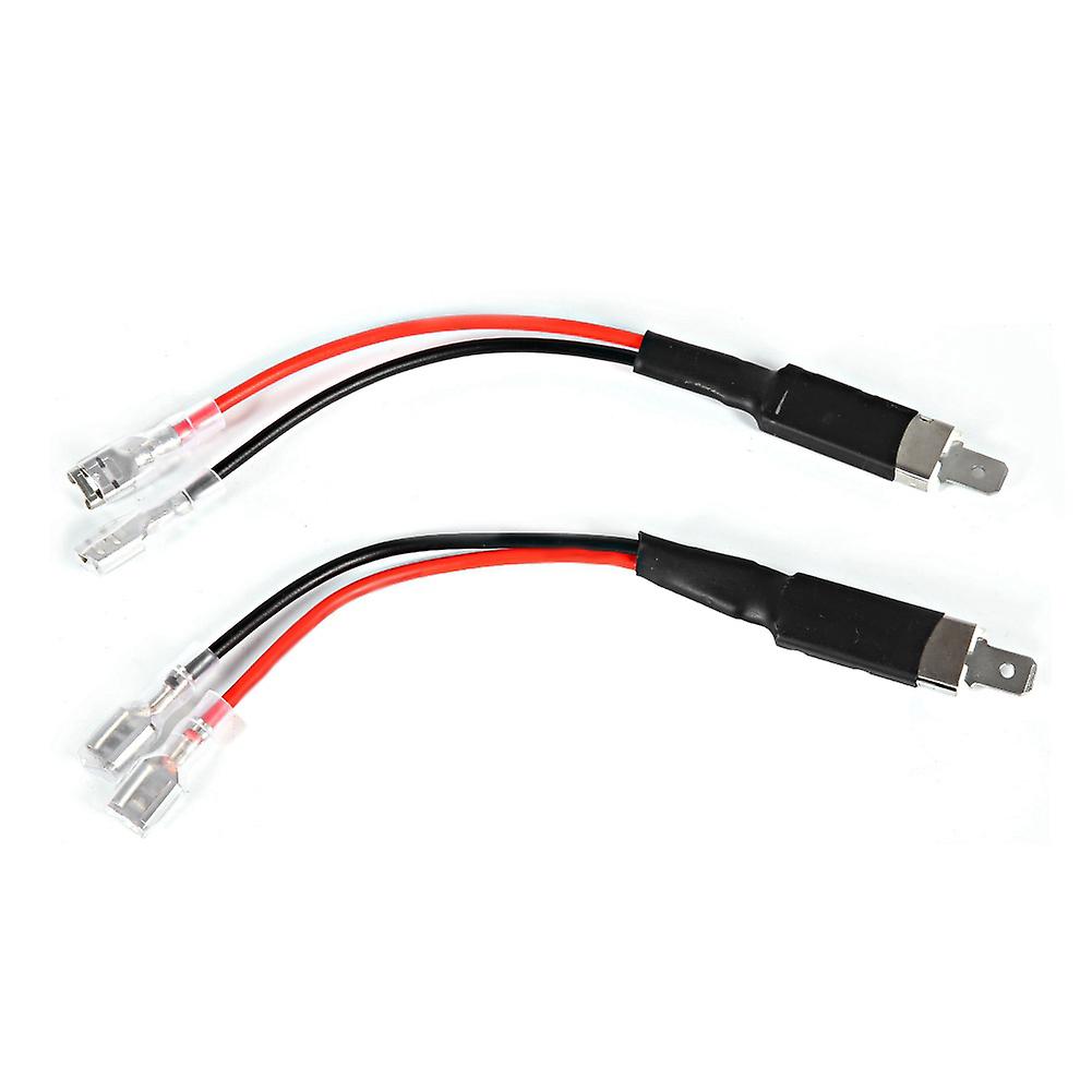 2pcs H1 Led Single Conversion Wiring Connector Cable Holder Adapter For Hid Headlight Bulbs