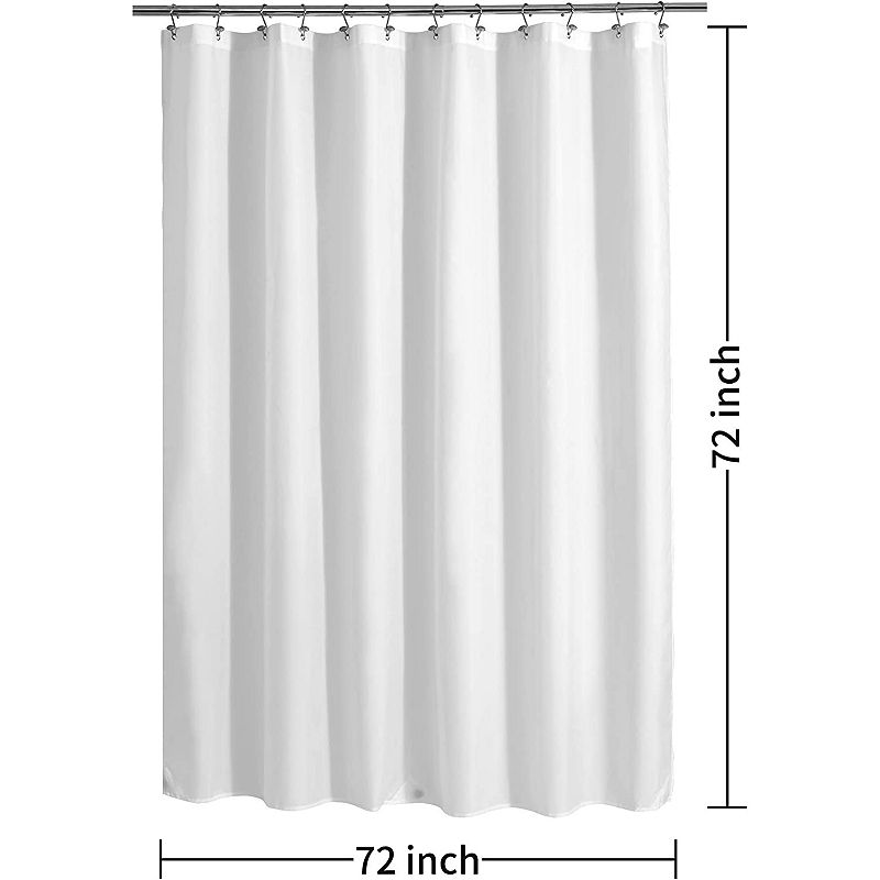 Hotel Collection Premium Waffle Weave Mold and Mildew Resistant Fabric Shower Curtain by Kate Aurora