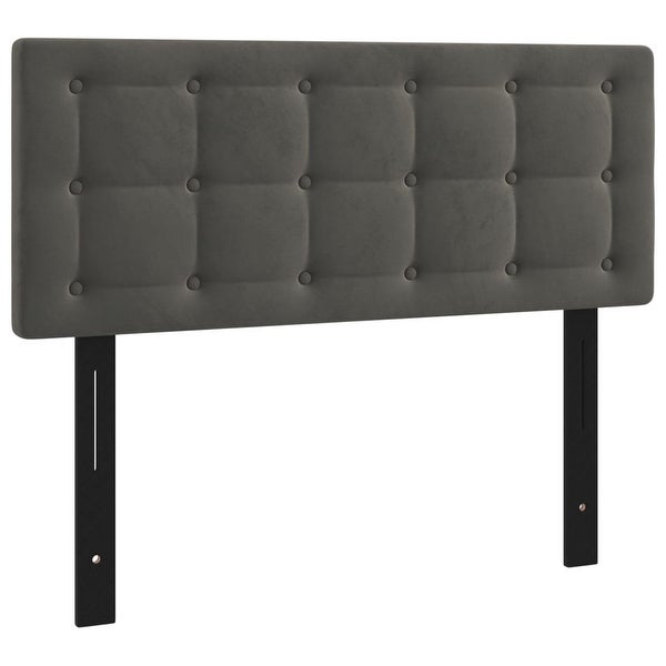 vidaXL Headboard Dark/Light Gray 39.4