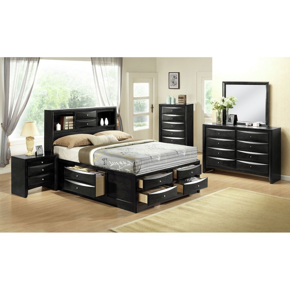 Picket House Furnishings Dana Bedroom Set in Black