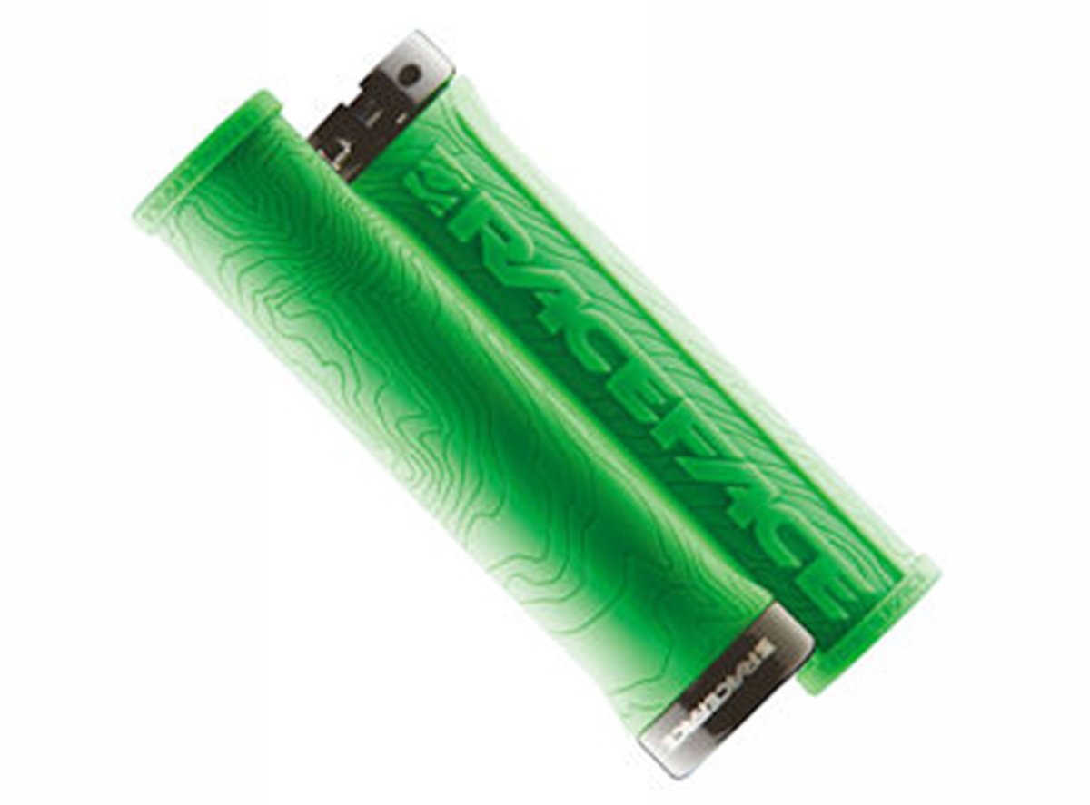 Race Face Half Nelson Lock-On Grips - Green