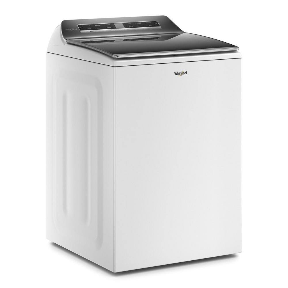 Whirlpool 5.2 - 5.3 cu. ft. Smart Top Load Washing Machine in White with 2 in 1 Removable Agitator ENERGY STAR WTW8127LW