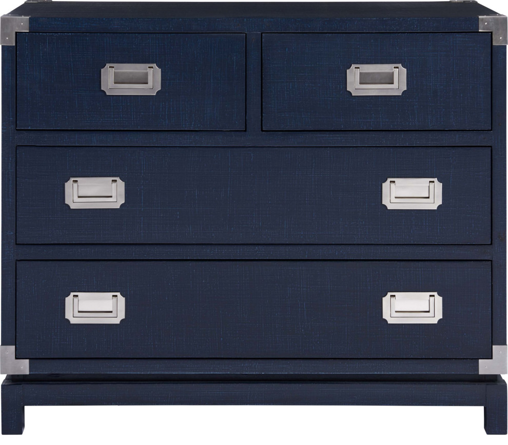 Coastal Living Coastal Campaign Chest   Transitional   Accent Chests And Cabinets   by HedgeApple  Houzz