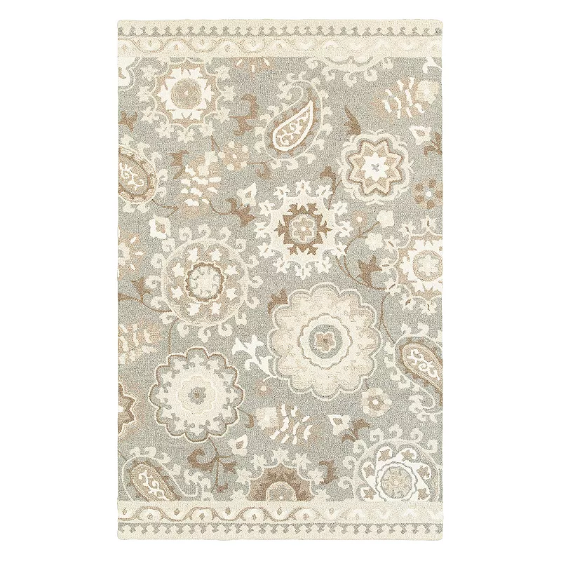 StyleHaven Cadence Gardens Floral Wool Rug