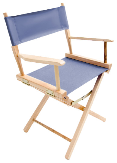 Gold Medal 18 quotNatural Commercial Director  x27s Chair   Contemporary   Folding Chairs And Stools   by Gold Medal  Houzz