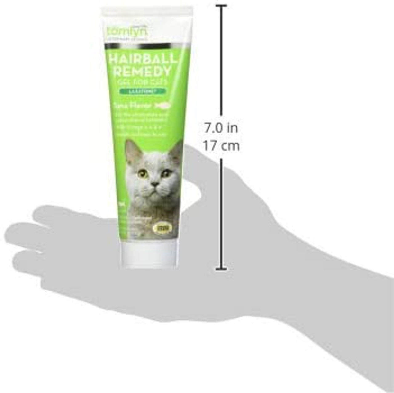 Tomlyn Laxatone Hairball Remedy Gel for Cats， Tuna Flavor