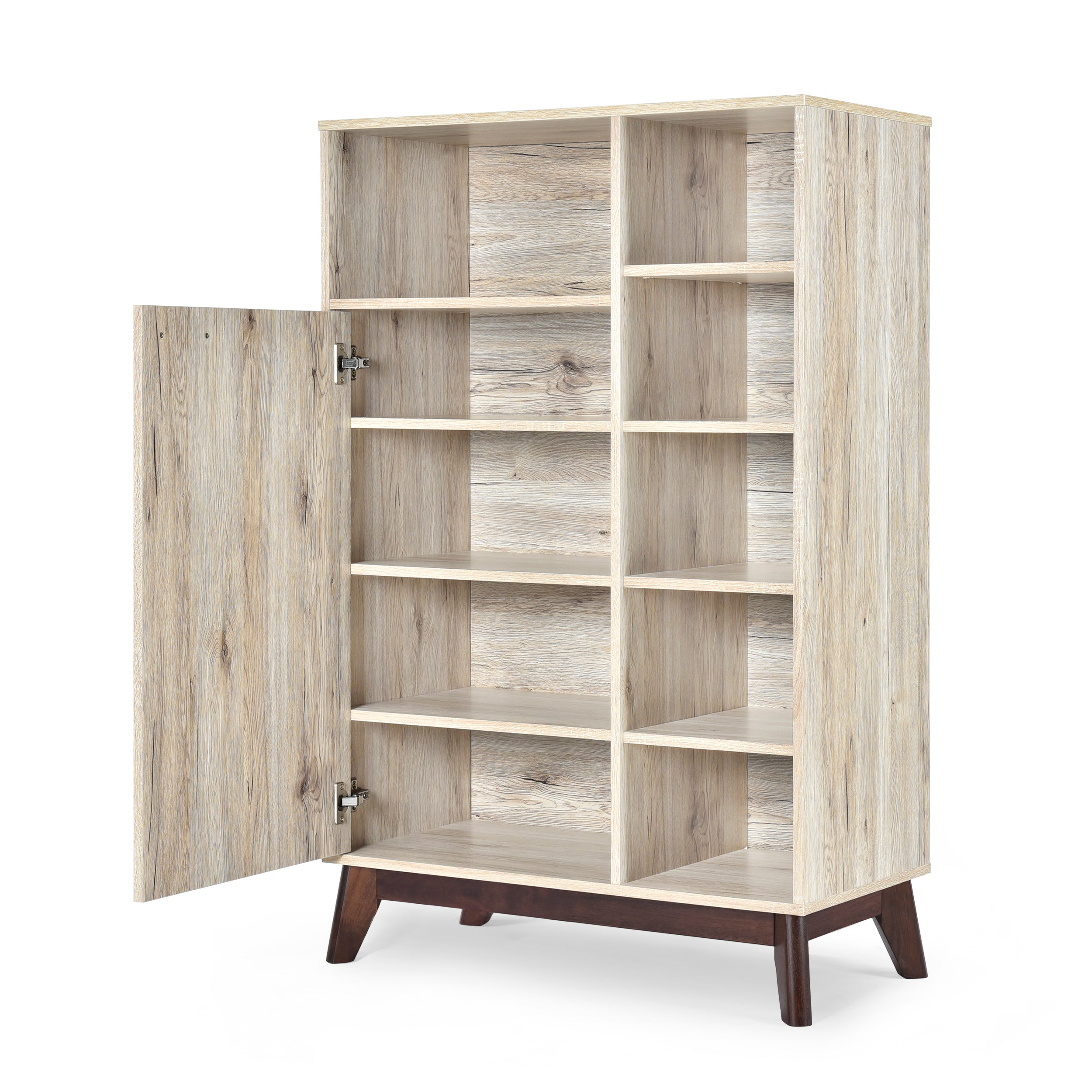 Deschutes Mid-Century Modern Multi-Functional Cabinet