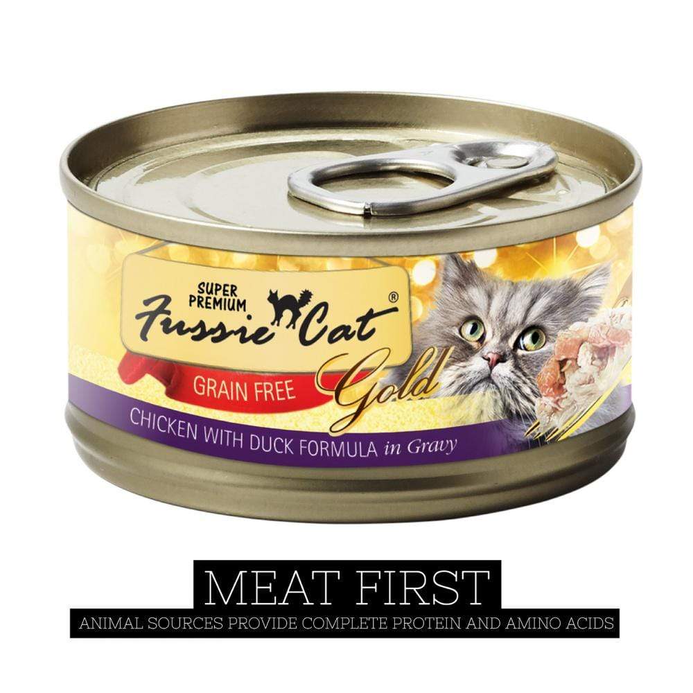 Fussie Cat Super Premium Grain Free Chicken with Duck in Gravy Canned