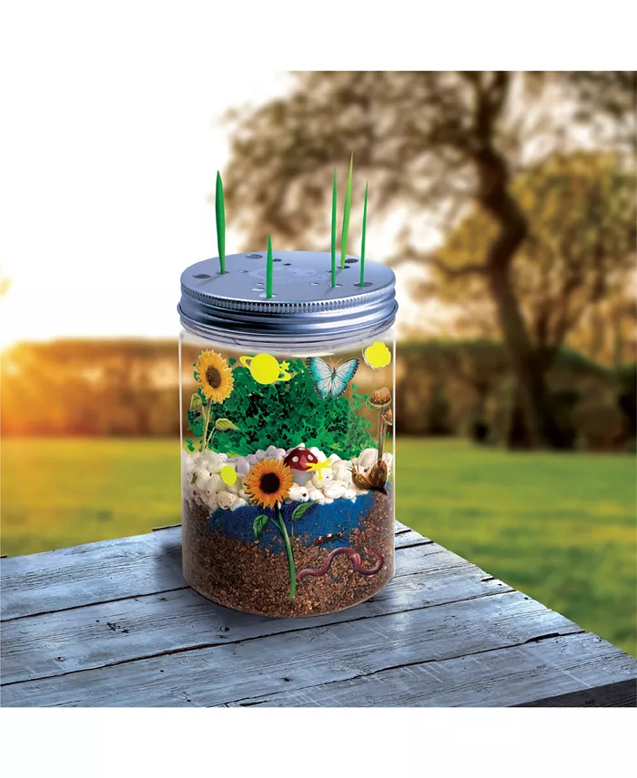 Discovery #MINDBLOWN Discovery Kids DIY Terrarium Grow Kit  Fast-Growing Indoor Mini Garden