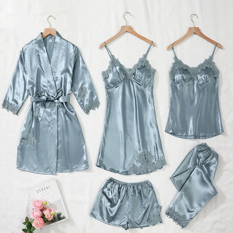 5 Piece Pajama Set