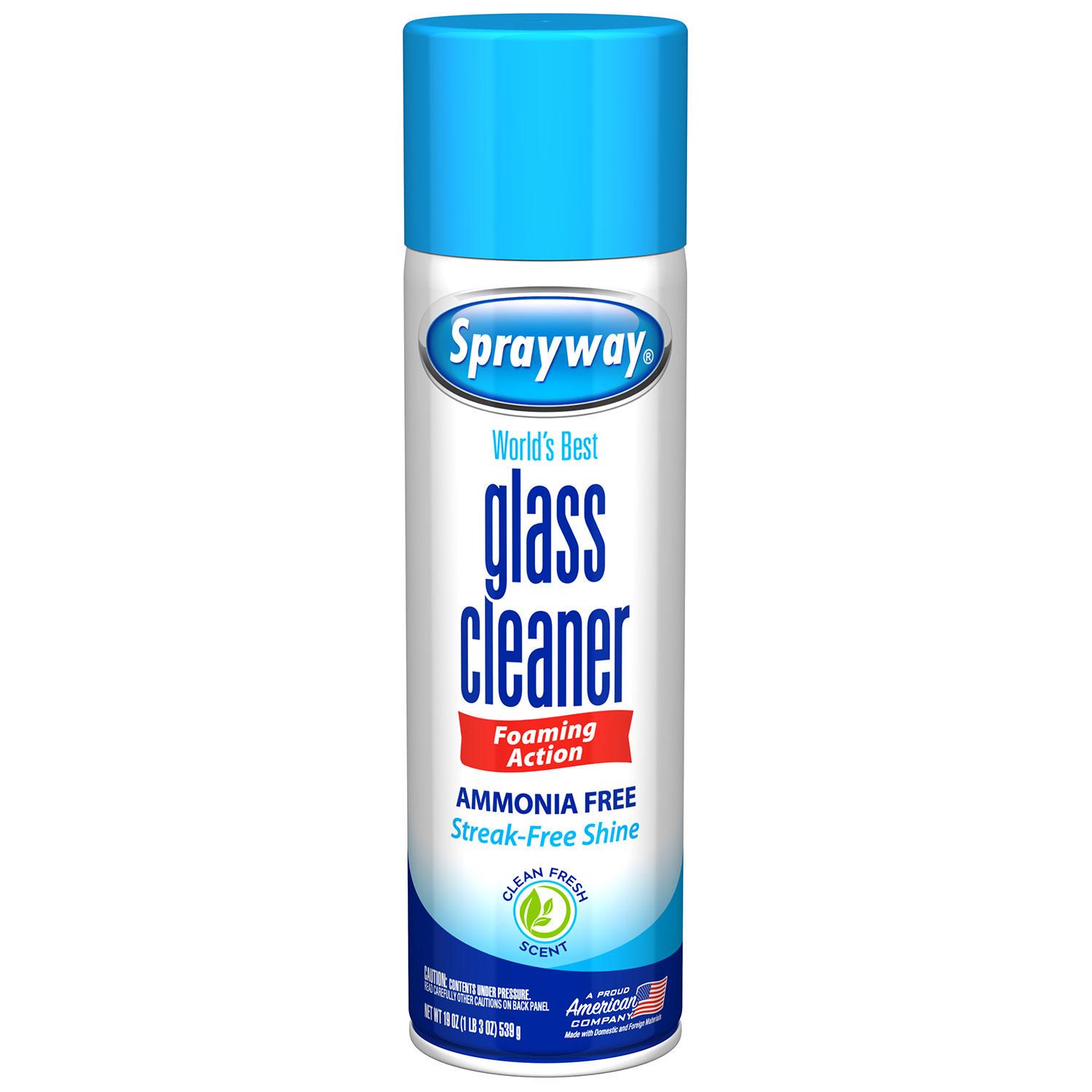 Sprayway Glass Cleaner 19 oz cans (Choose Pack Size)12 pk  Crowdfused