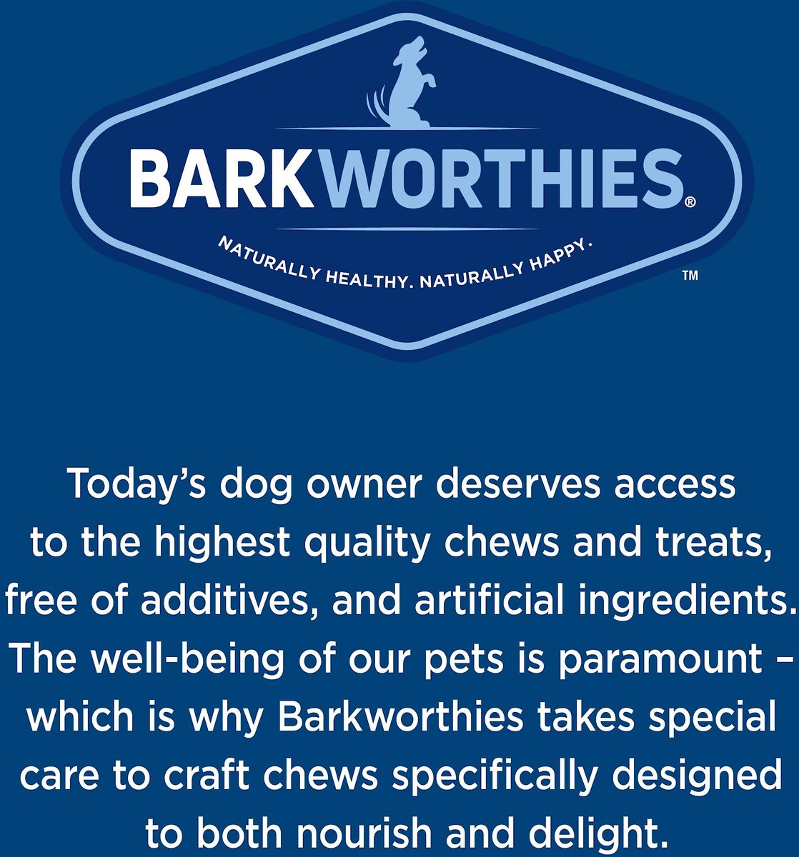 Barkworthies Beef Scapula Grain-Free Dog Treats， 2 count