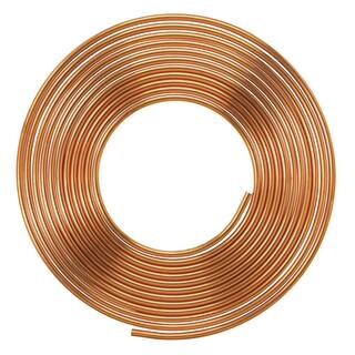 Everbilt 12 in. x 10 ft. Copper Soft Type-L Coil Pipe (58 in. O.D.) LSC4010PS