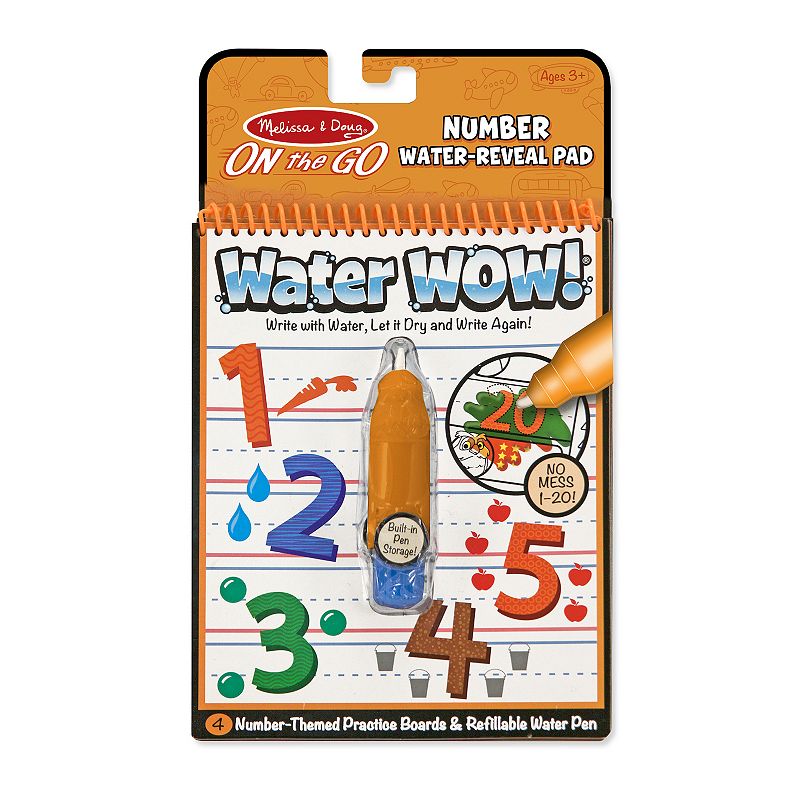 Melissa and Doug Water Wow! Numbers On the Go Travel Activity