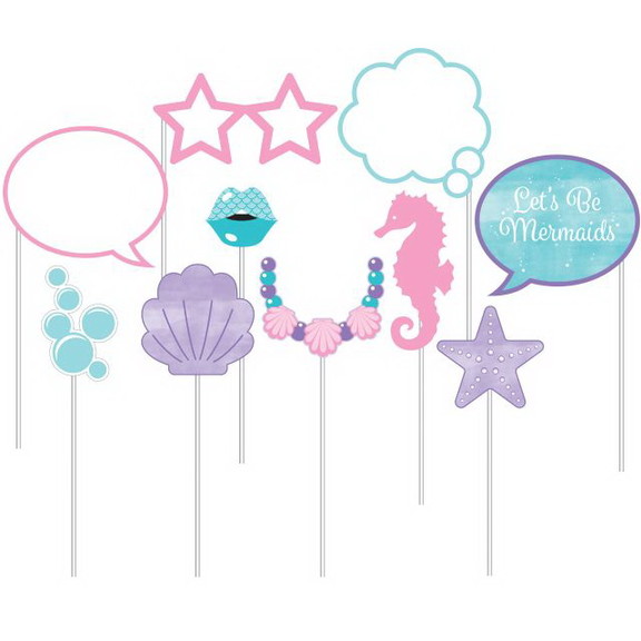 Creative Converting 336718 Mermaid Shine Photo Boo...