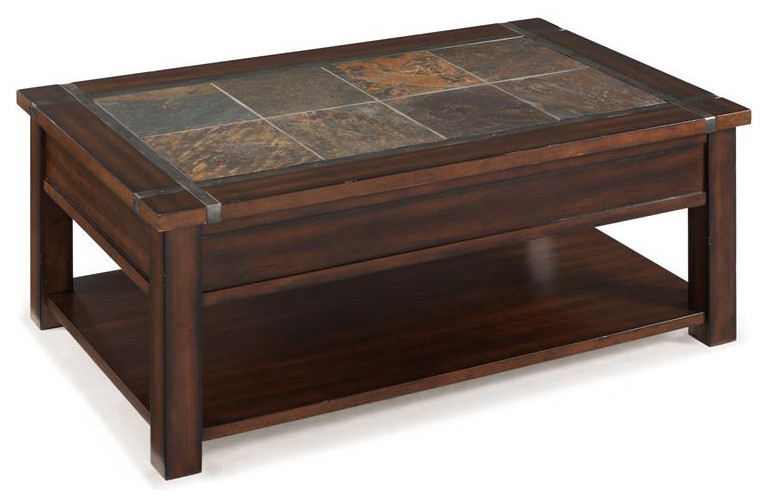 Magnussen Roanoke Rectangular Lift Top Cocktail Table   Transitional   Coffee Tables   by Emma Mason  Houzz