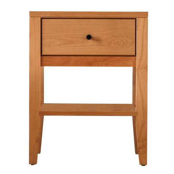 Benjara BM233966 Mid Century Modern Wooden 1 Drawe...