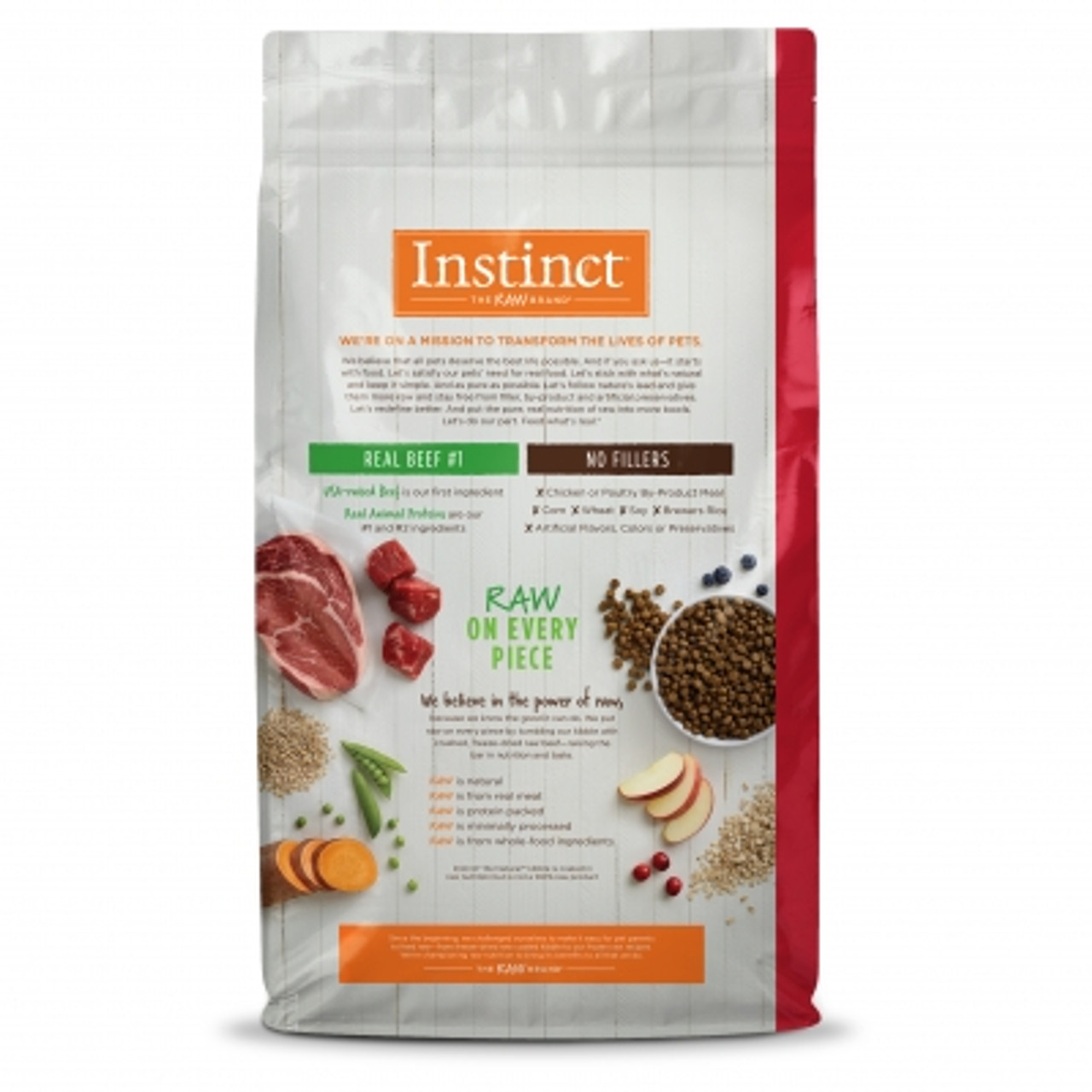 Nature's Variety Instinct Be Natural Beef and Barley Dry Dog Food