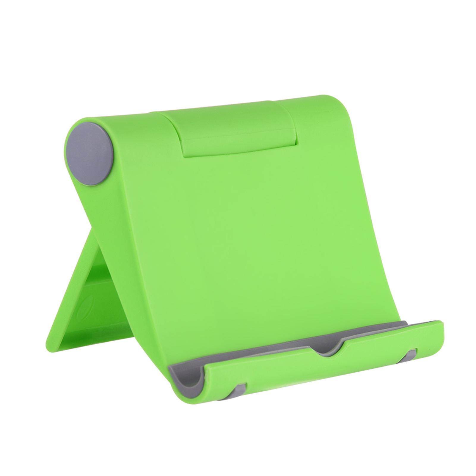 Universal Portable Desk Stand Holder Mobile Phone Support Bracket 270 Degrees Rotation Green