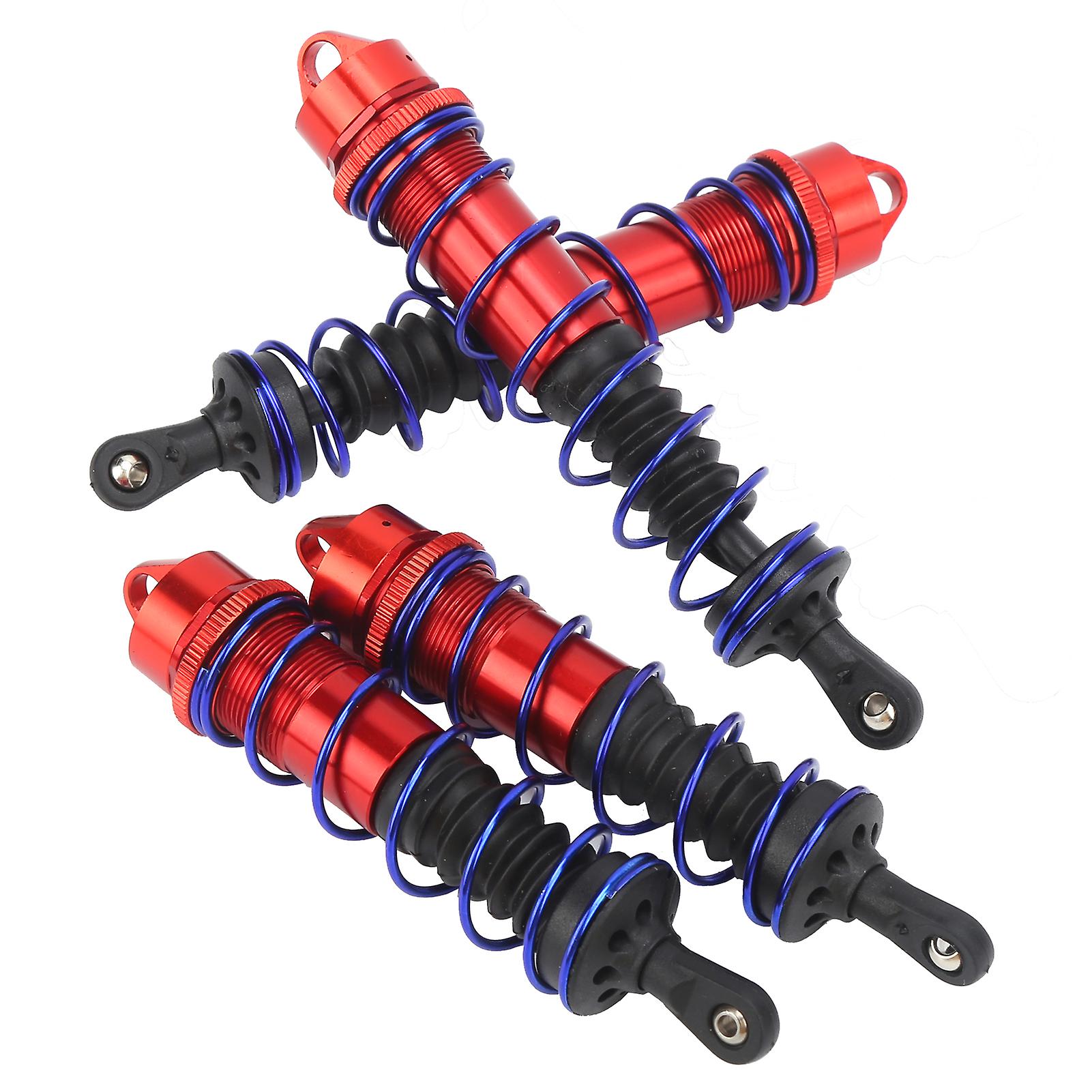 Aluminum 120mm Front 140mm Rear Metal Shock Absorber Damper Set For 1/8 Rc Car Spare Partsred