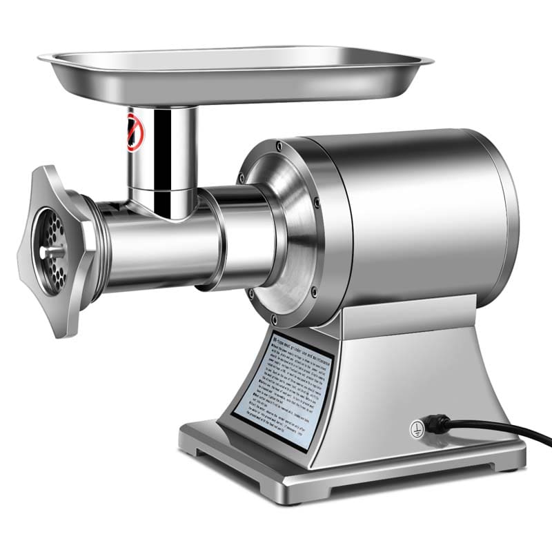 Heavy Duty 550LB/h 1100W Commercial Grade Meat Grinder Stainless Steel Electric Food Grinder Processer