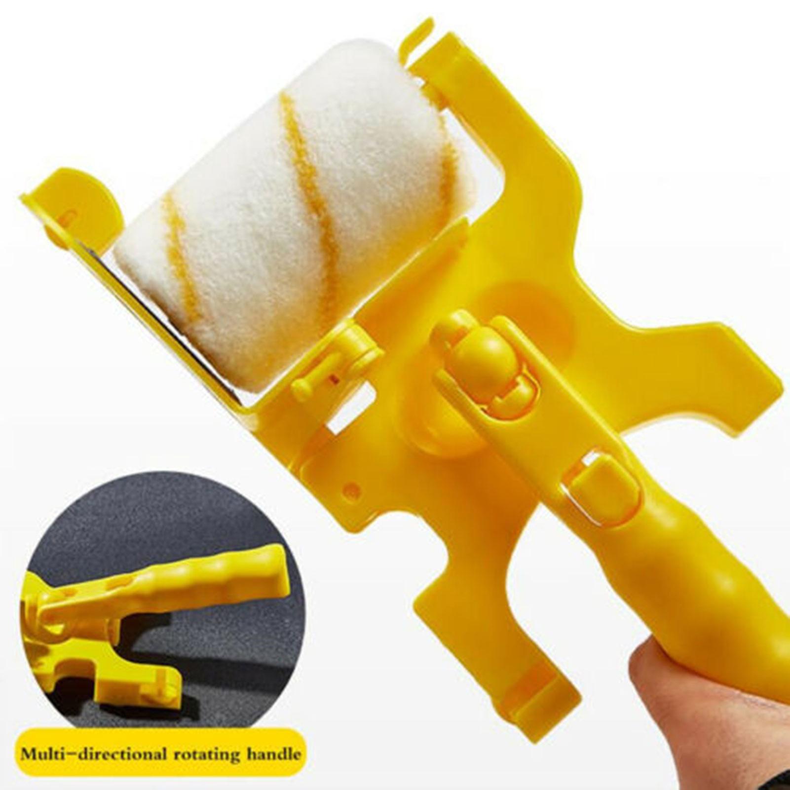 Multi-functional Clean-cut Anti-smudge Paint Edger Roller Brush Safe Tool For Wall Ceiling No.246489