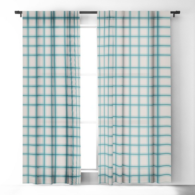 1pc Blackout Window Curtain Panel Deny Designs