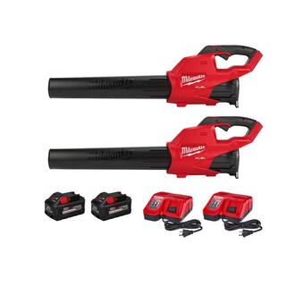 MW M18 FUEL 120 MPH 450 CFM 18-Volt Lithium-Ion Brushless Cordless Handheld Blower Kit with 8.0 Ah Battery(2-Tool) 2724-21HD-2724-21HD