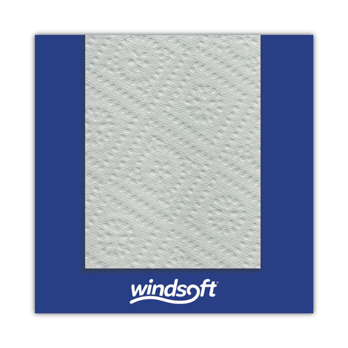 Windsoft Premium Kitchen Roll Towels | 2 Ply， 11 x 6， White， 110