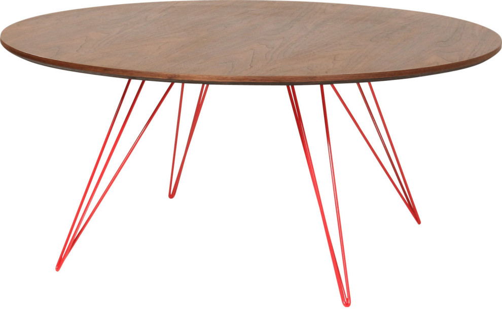 Williams Round Coffee Table   Midcentury   Coffee Tables   by HedgeApple  Houzz