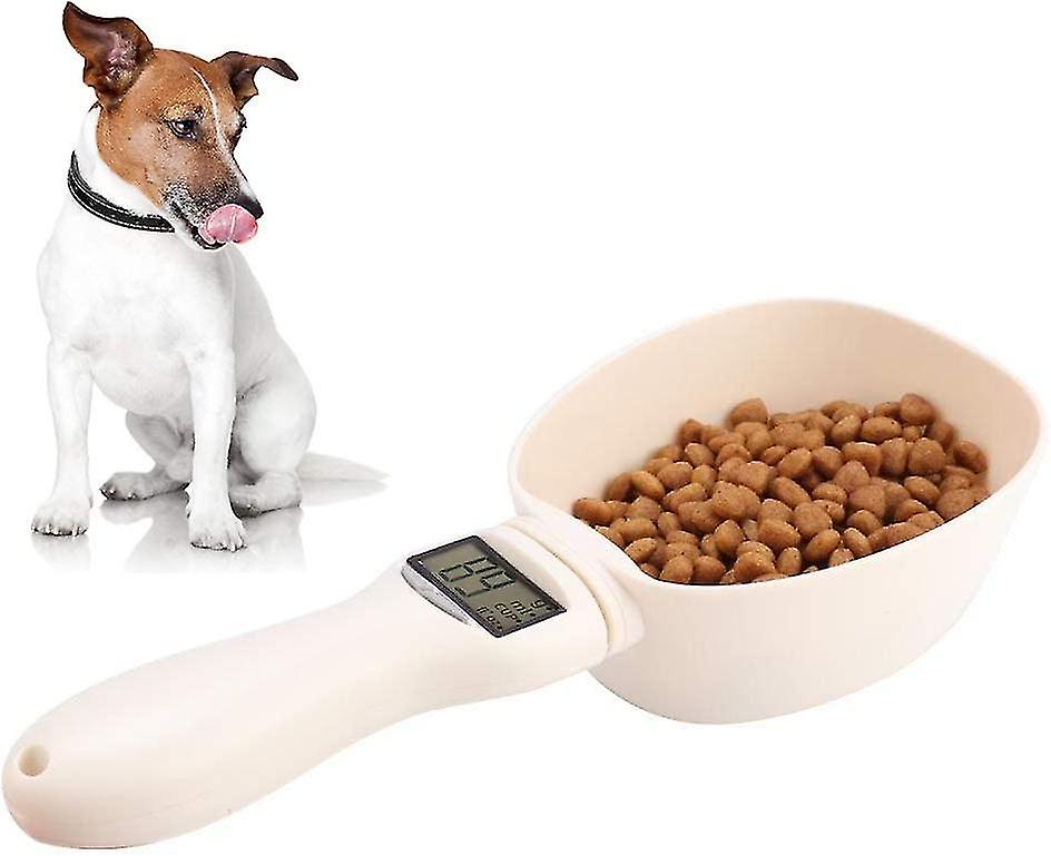 Dog Measuring Spoon， Weighing Spoon With Lcd Display For Dog Cat Rabbit Birds Kibble Food