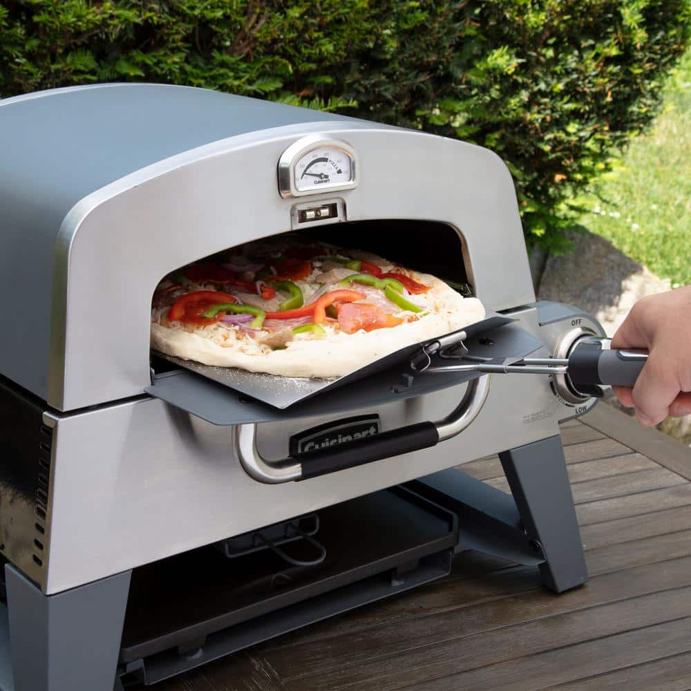 Cuisinart 3-In-1 Propane Tank Griddle and Grill Outdoor Pizza Oven CGG-403