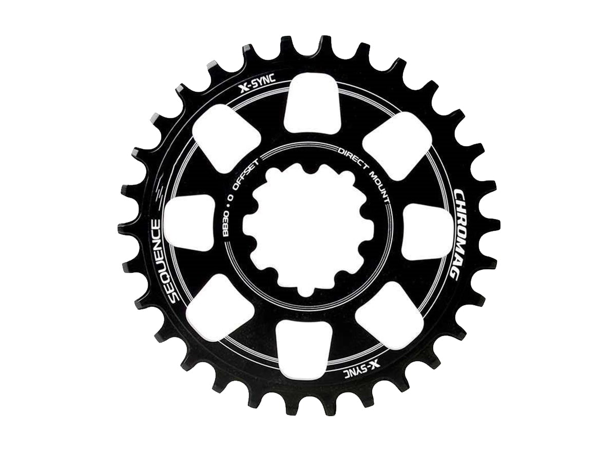 Chromag Sequence SRAM GXP Direct Mount Chainring - Black