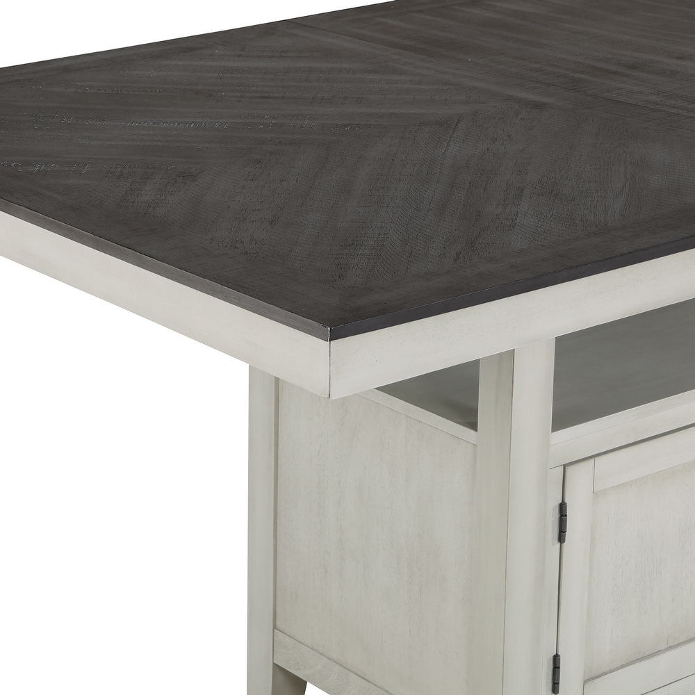 The Gray Barn Hasbrook 80 Inch Counter Height Dining Table