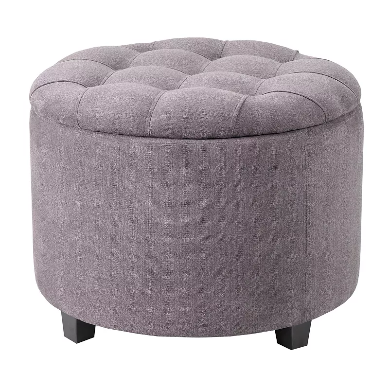 Madison Park Sasha Storage Ottoman