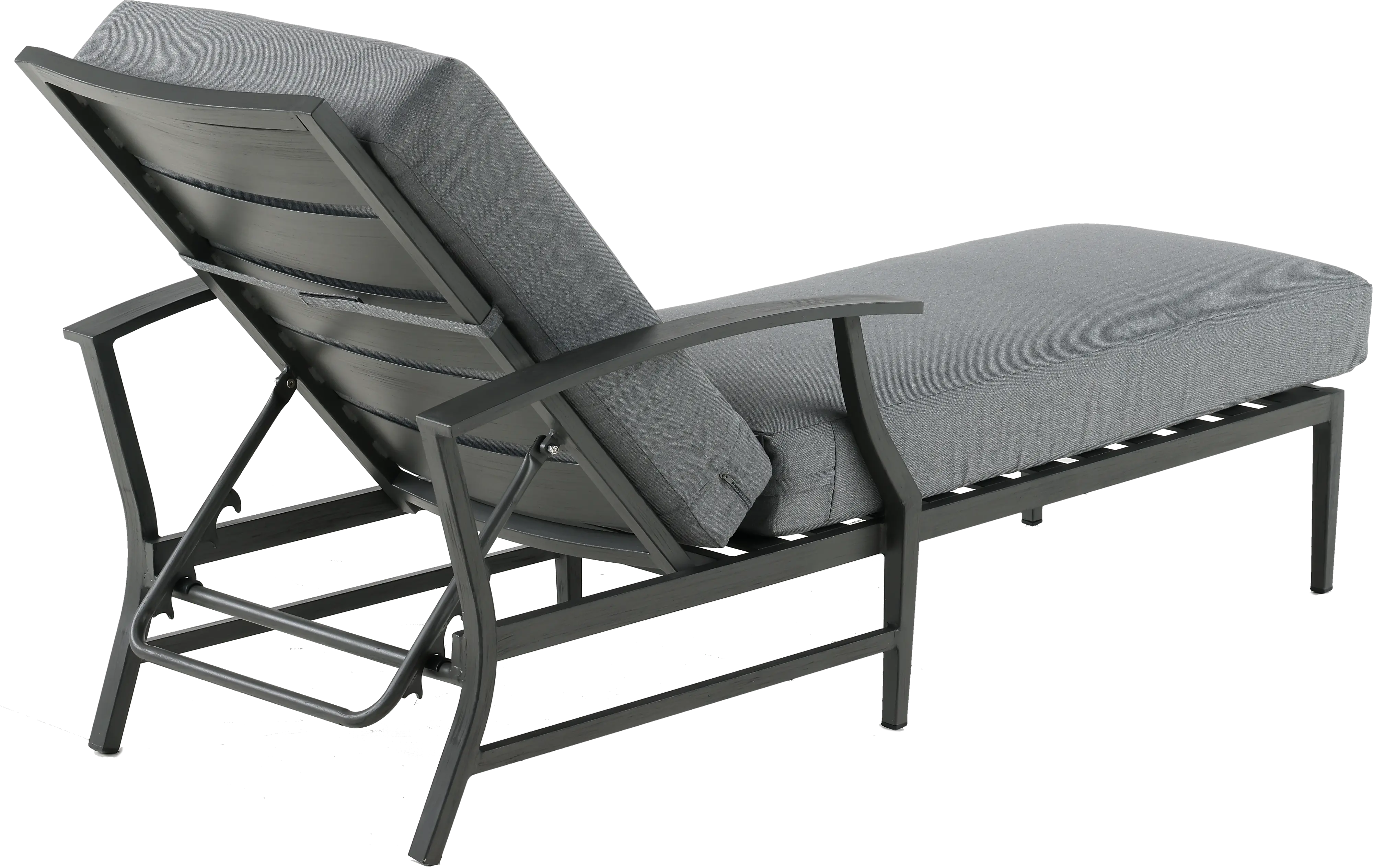 West Lake Gray Patio Chaise Lounge